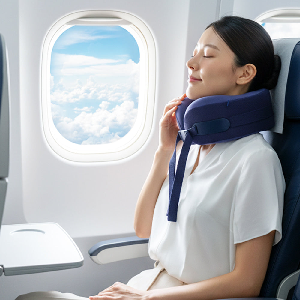 Pulio Travel Neck Pillow Massager Air Compression for Portable